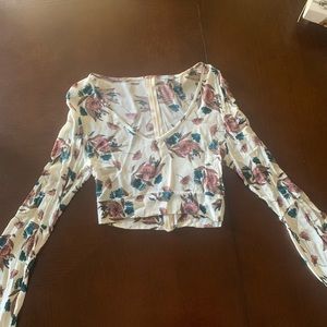 Long Sleeve Floral Shirt